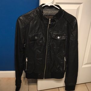 Ci Sono leather jacket by cavalini